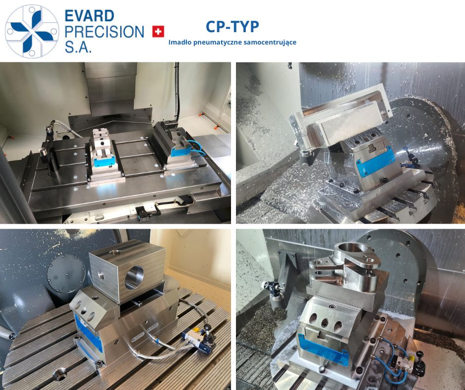 TYP-CP - Imadło pneumatyczne samocentrujące