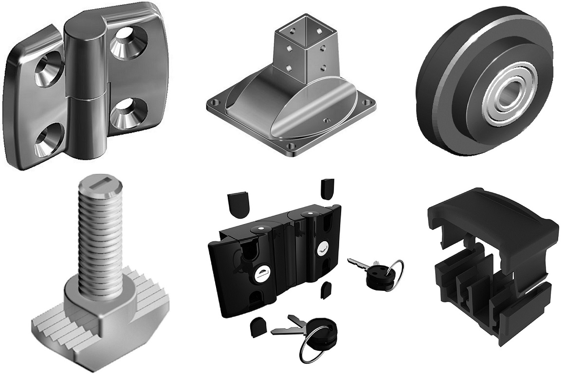 Akcesoria do profili aluminiowych