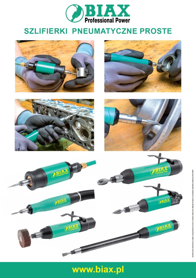 SZLIFIERKI PNEUMATYCZNE PROSTE