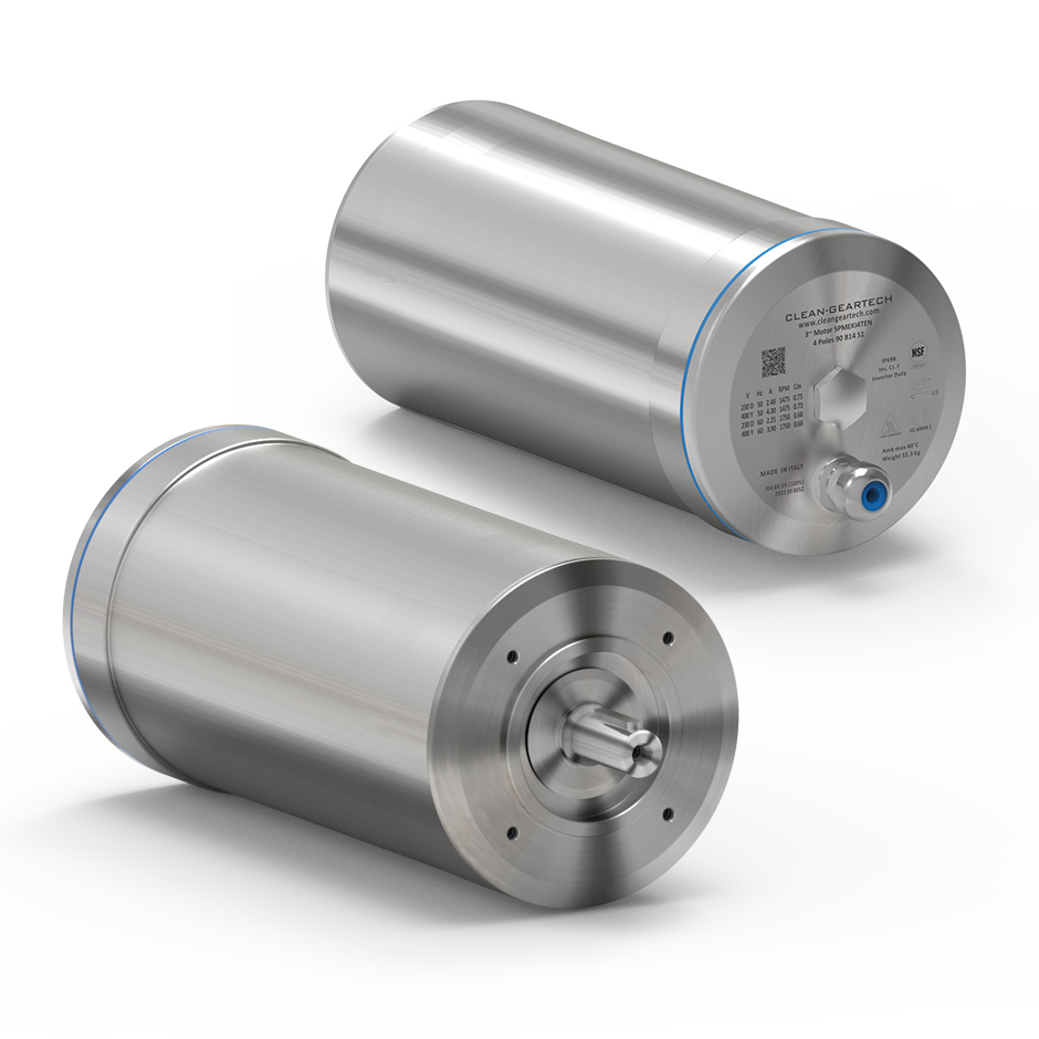 Motoreduktory higieniczne, nierdzewne ze stali 316 lub ze specjalną antykorozyjna powłoką