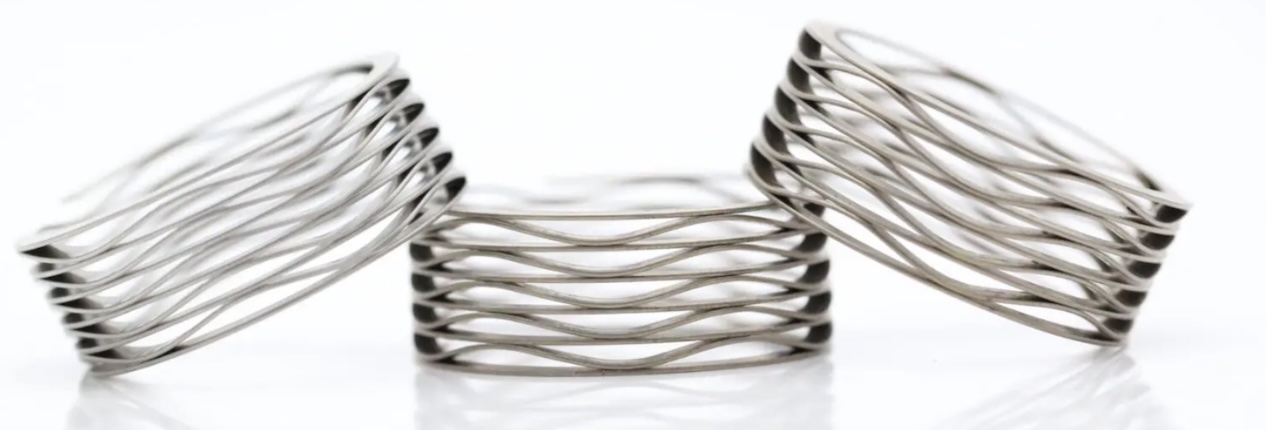 InterShim ™ Wave Springs - Sprężyny faliste z międzypodkładkami