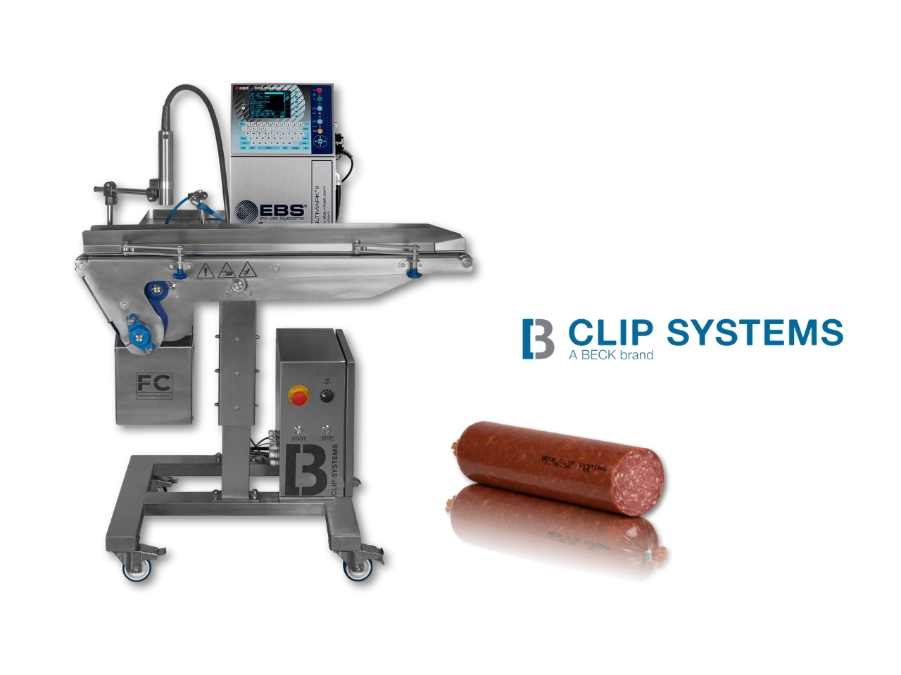 Stół podający z systemem znakowania BCS-TMS