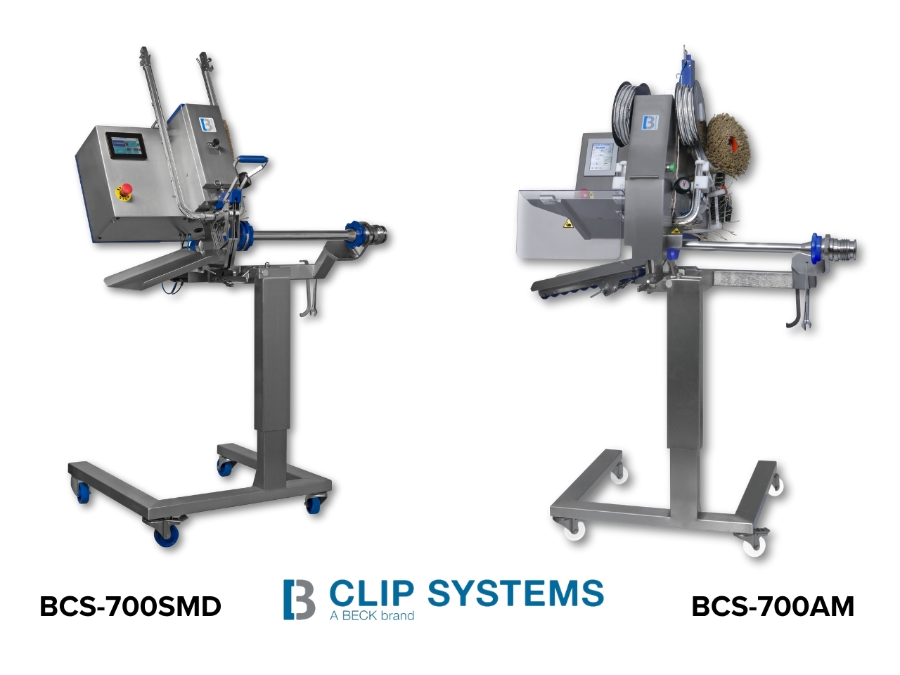 Klipsownice: Półautomatyczna BCS-700SMD oraz Automatyczna BCS-700AM