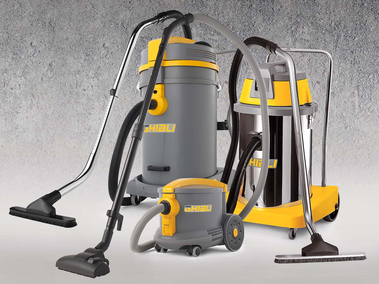 Odkurzacze przemysłowe