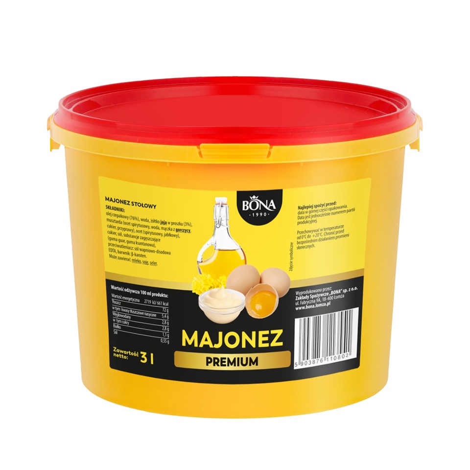 Majonez Premium BONA 76%
