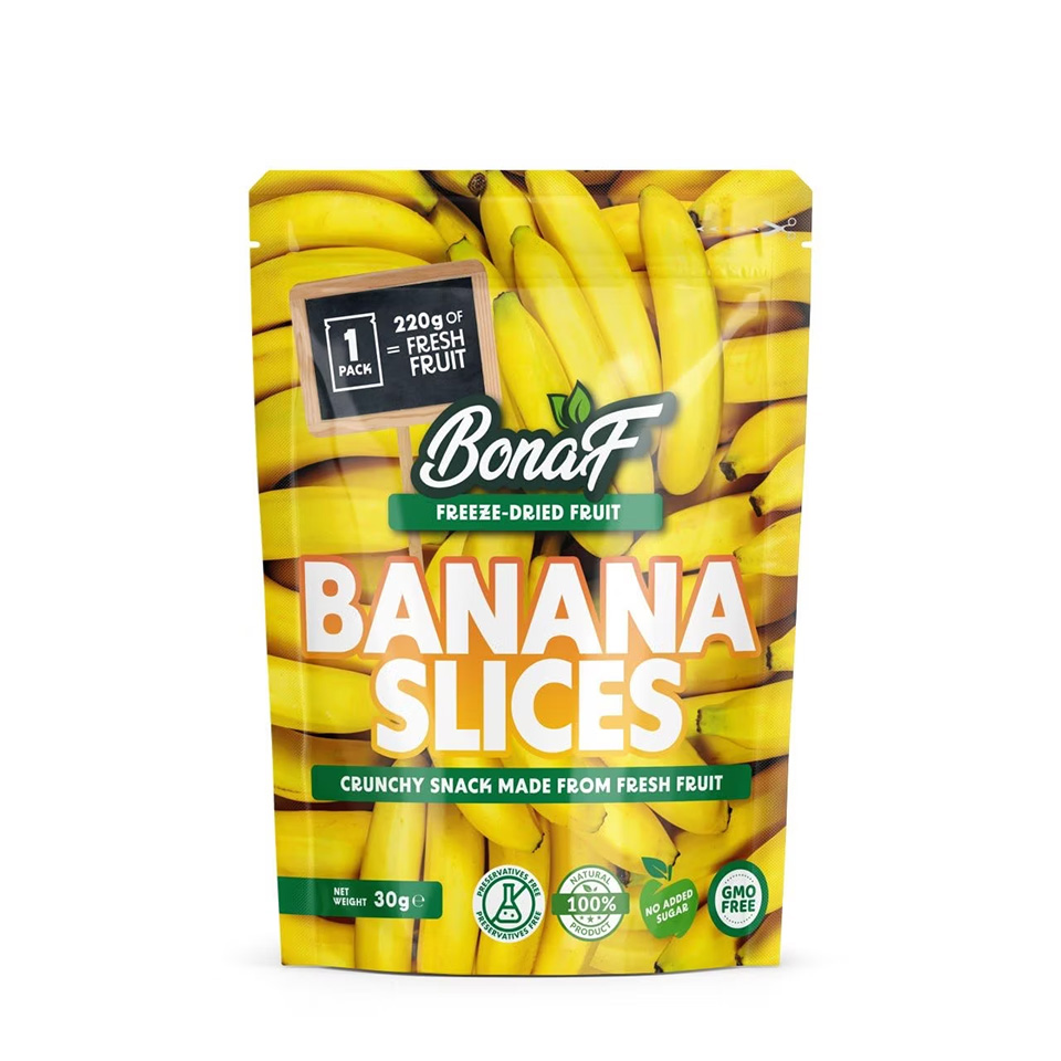 Liofilizowane Banany