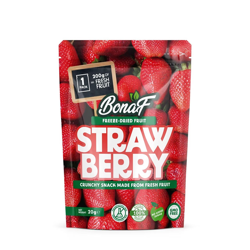 Liofilizowane truskawki