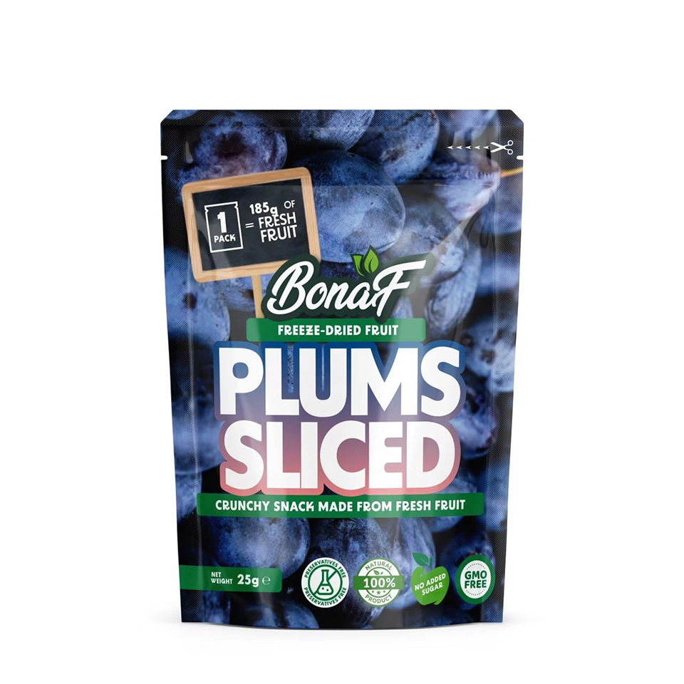 Liofilizowane śliwki