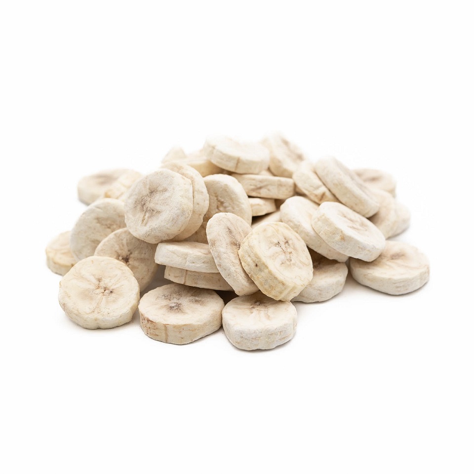 Liofilizowany banan plastry