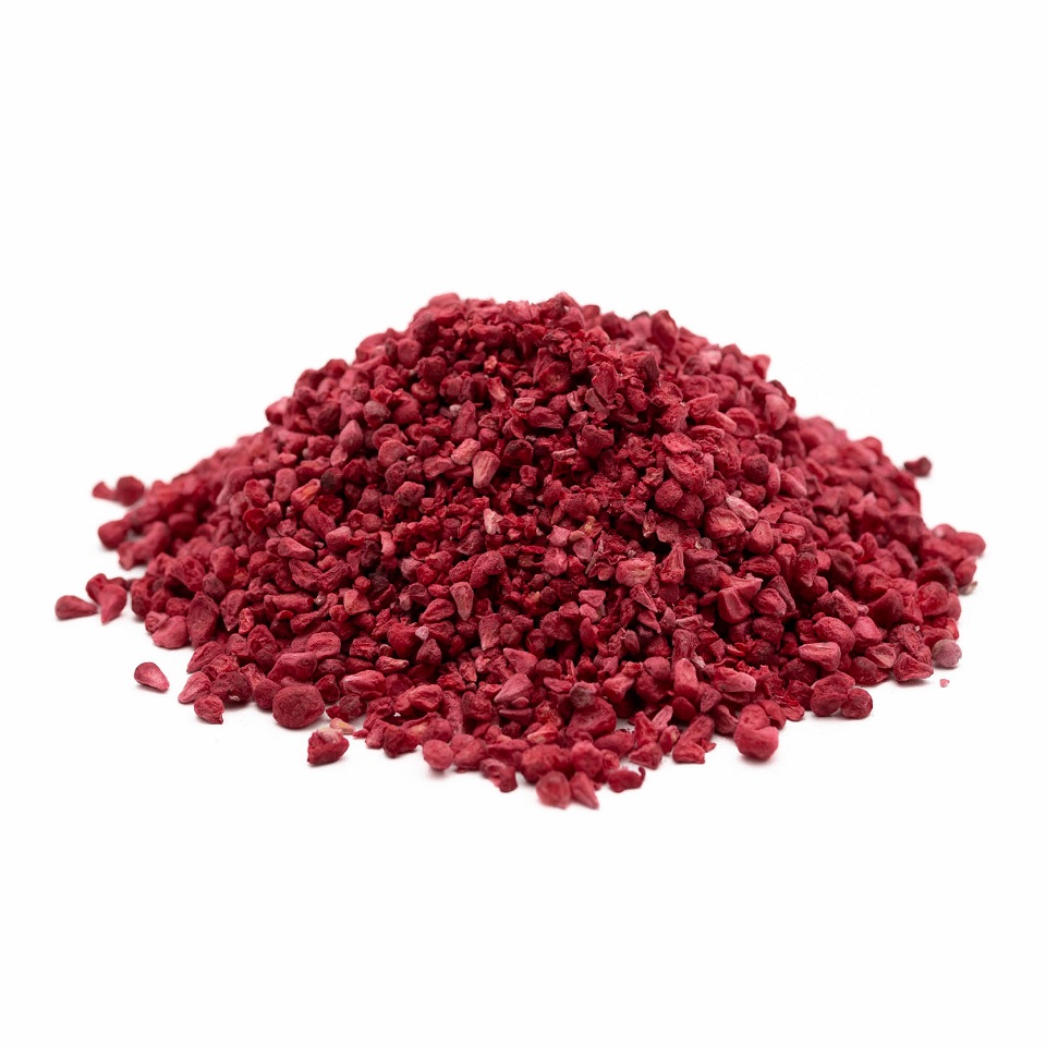 Liofilizowana malina grys