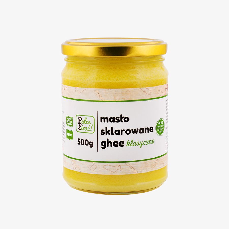 Masło sklarowane ghee klasyczne 500 g