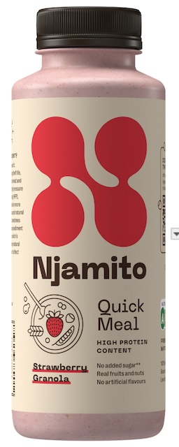 Fresh Meal in a bottle - Strawberry Granola