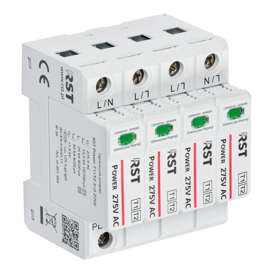 RST Power T1+T2 4+0 275V