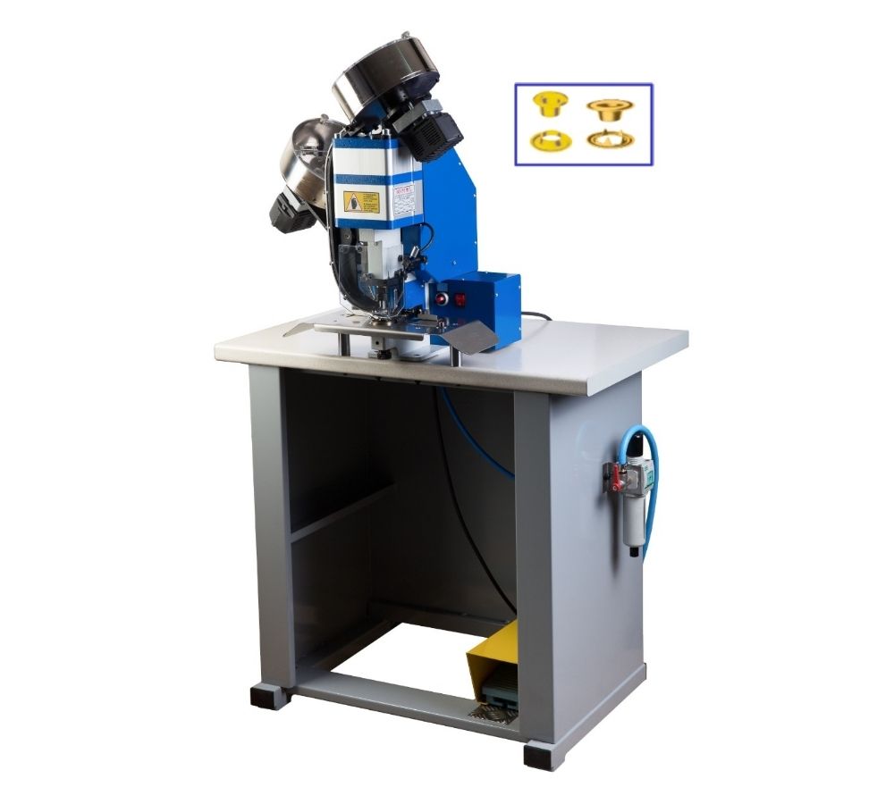 JoPeVi J269 Automatyczna, pneumatyczna zakuwarka do oczek banerowych