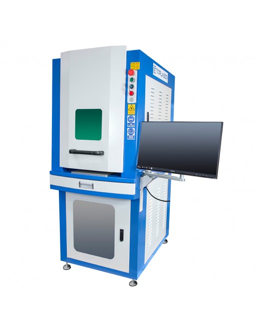 Znakowarka laserowa Fiber Laser 50W z obudową bezpieczeństwa