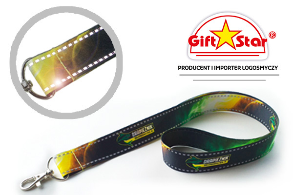 SMYCZ Z TKANYM ODBLASKIEM