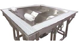 Wanny spa kwadratowa 4 osobowa kompakt