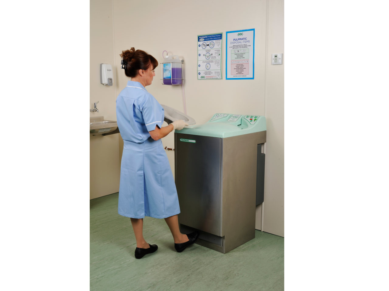 Macerator do naczyń z pulpy