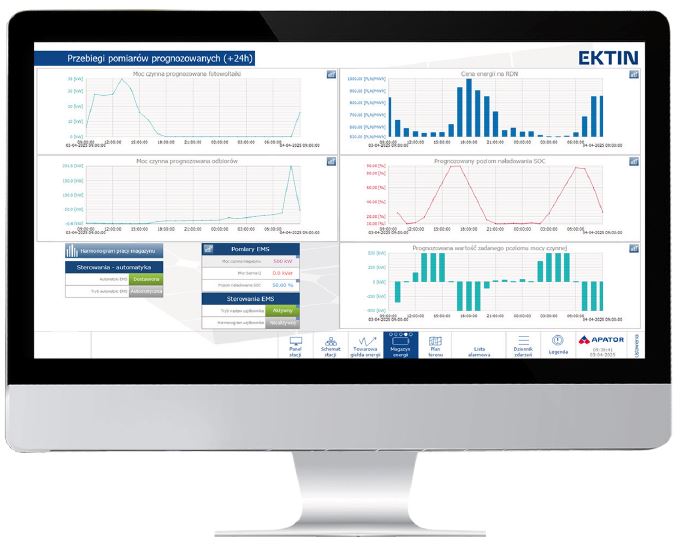 System EKTIN z modułem EMS