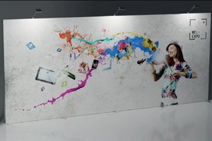 Ramy aluminiowe w wydrukiem tekstylnym