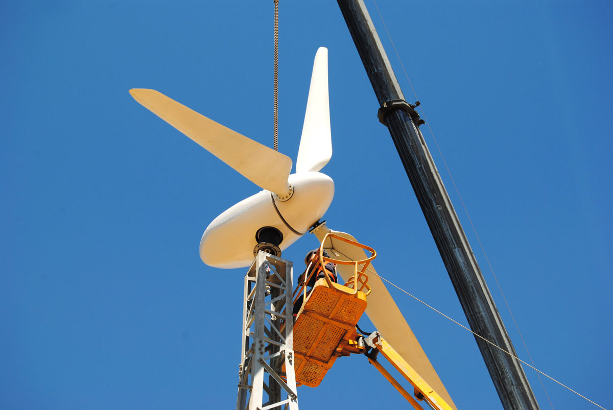 Turbiny wiatrowe Ryse