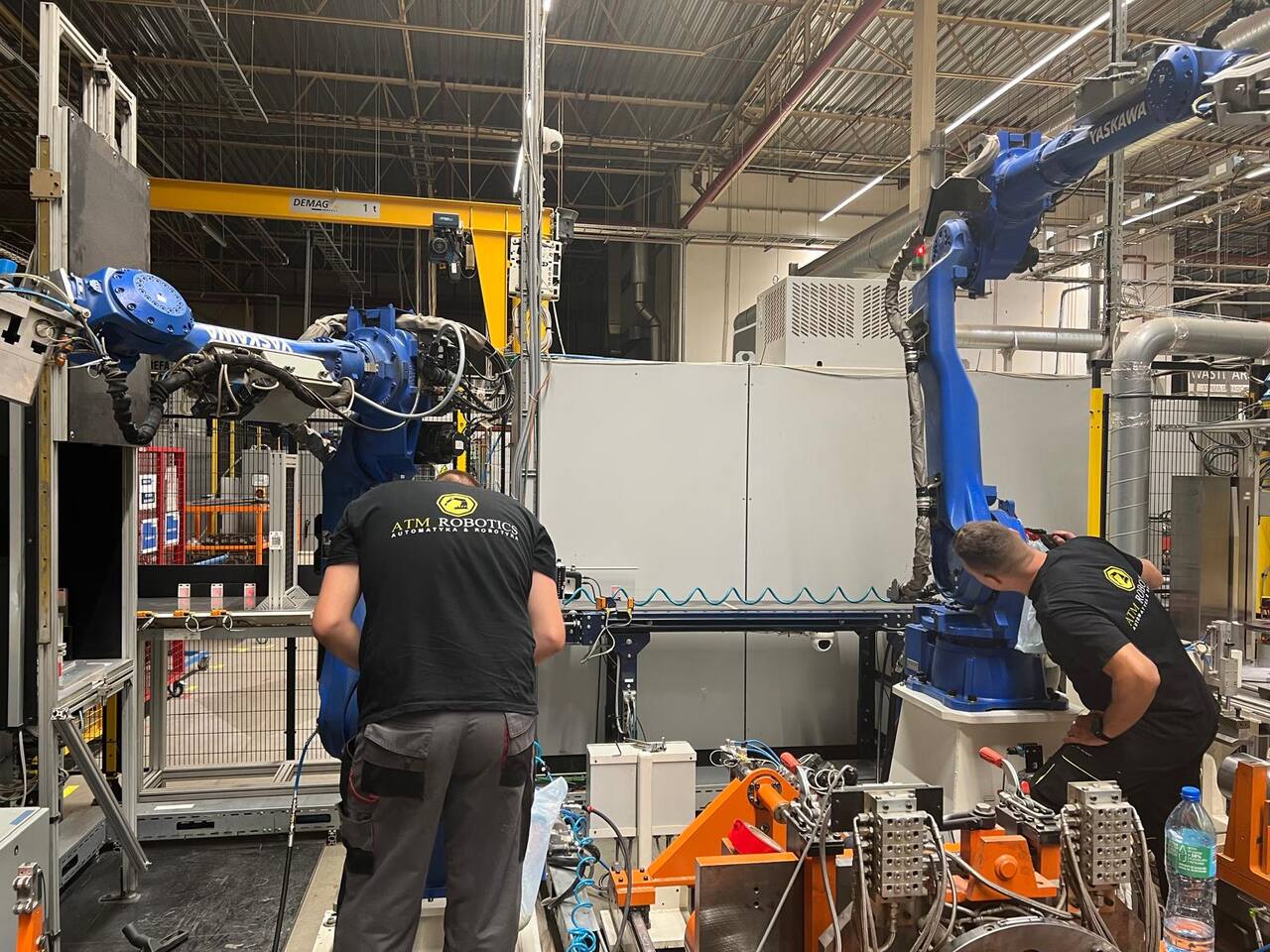 Serwis robotów przemysłowych