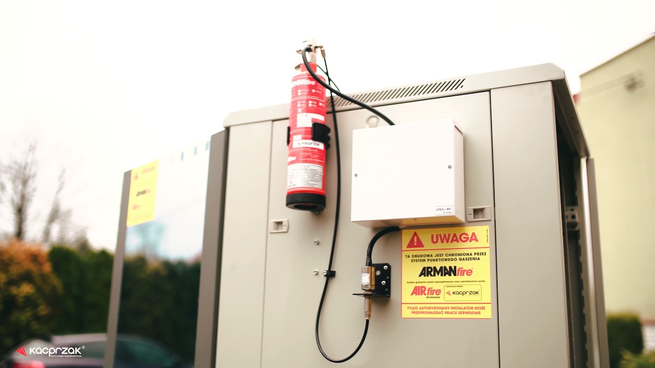 KTB FireLine - lokalny system gaszenia