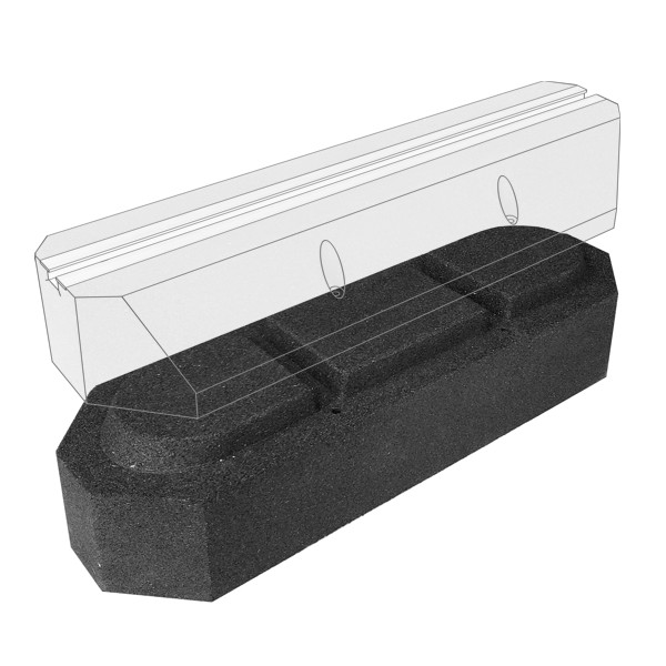 Podwyższenie do podstawy antywibracyjnej 60 cm