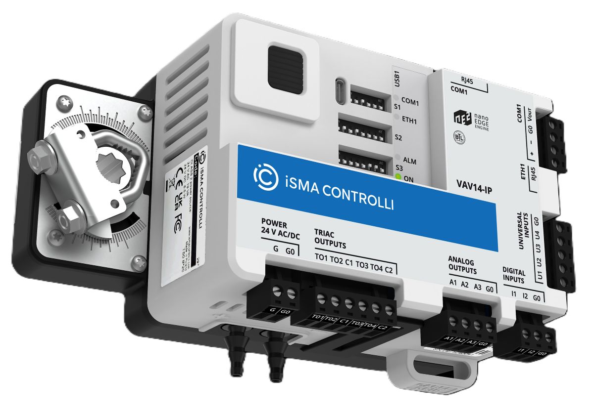 VAV14-IP – kompletny sterownik VAV dla nowoczesnych instalacji HVAC