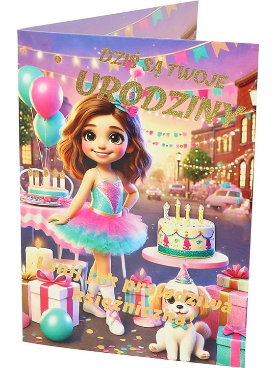 Kartka urodzinowa dziecięca gr A