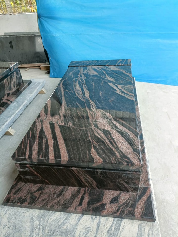 Indian Aurora Granite Gravestones